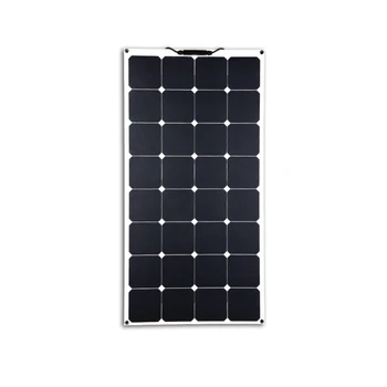 100 watt sunpower flexible solar panel black or white for car boat 2pcs 
100 watt sunpower flexible solar panel black or white for car boat 2pcs