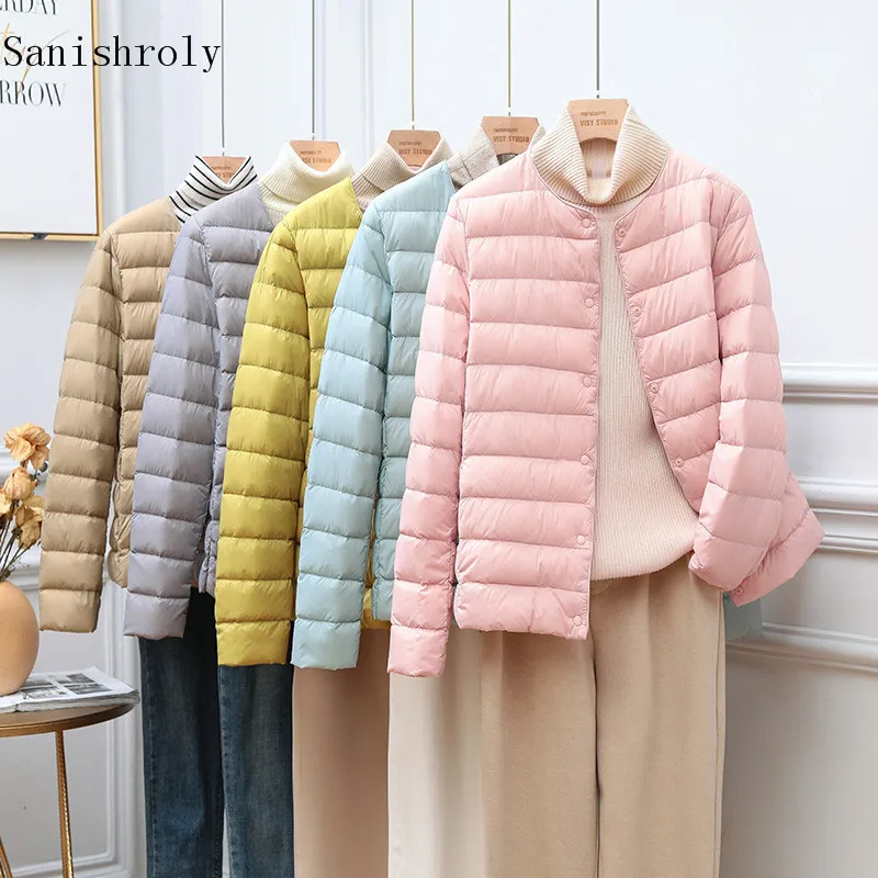2021 Autumn Winter Ultra Light White Duck Down Women Warm O Neck Lightweight Coat Female Short Windbreaker Parka Women's Jacket
2021 Autumn Winter Ultra Light White Duck Down Women Warm O Neck Lightweight Coat Female Short Windbreaker Parka Women's Jacket