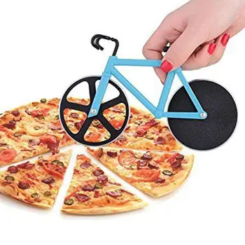 1PC Creative Stainless Steel Pizza Knife Two-wheel Bicycle Shape Pizza Cutting Knife Pizza Tool Bike Round Pizza Cutter Knives
1PC Creative Stainless Steel Pizza Knife Two-wheel Bicycle Shape Pizza Cutting Knife Pizza Tool Bike Round Pizza Cutter Knives