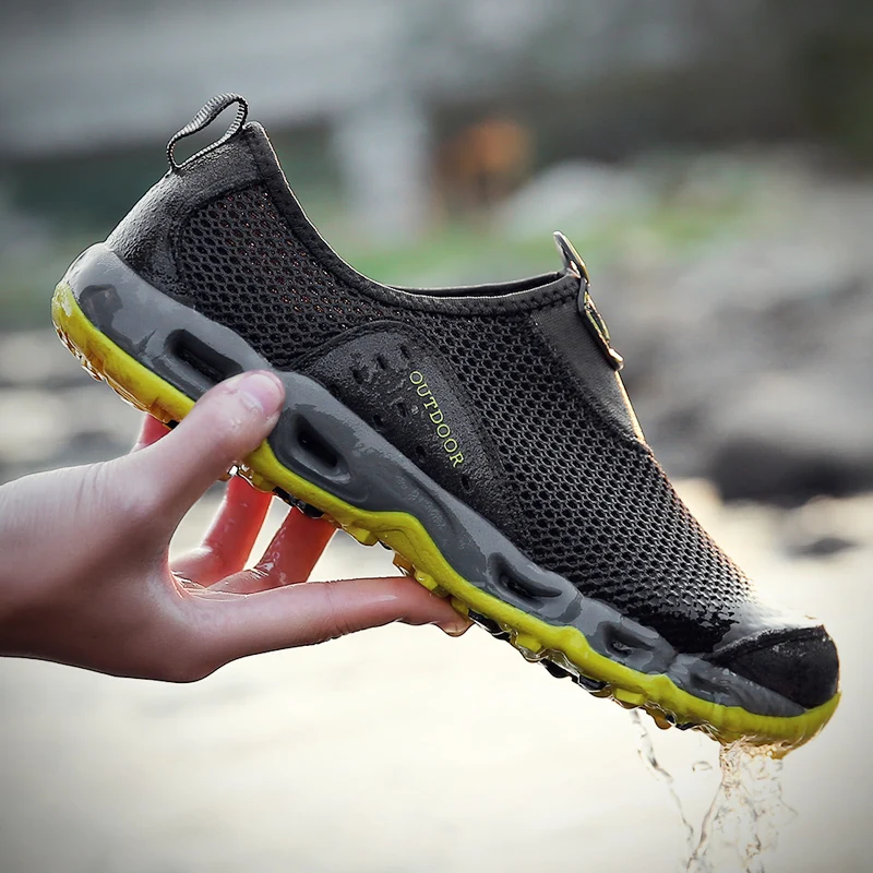 Slip on Water Sport Sneakers Mesh Aqua Shoes Tennis Beach Sandals Quick Dry Summer Hiking Shoes Trekking Upstream Men Women Shoe
Slip on Water Sport Sneakers Mesh Aqua Shoes Tennis Beach Sandals Quick Dry Summer Hiking Shoes Trekking Upstream Men Women Shoe