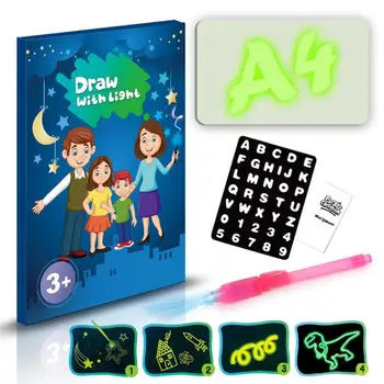 A3 A4 A5 LED Luminous Drawing Board Graffiti Doodle Drawing Tablet Fluorescent Writing Board with Pen (Color Random) for Kids
A3 A4 A5 LED Luminous Drawing Board Graffiti Doodle Drawing Tablet Fluorescent Writing Board with Pen (Color Random) for Kids