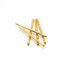 Test Circuit Board Instrument Tool Voltage Test Probe Spring Total Length 24.5mm Brass Gold Plated of PA160-E2 for 100pcs/pack
Test Circuit Board Instrument Tool Voltage Test Probe Spring Total Length 24.5mm Brass Gold Plated of PA160-E2 for 100pcs/pack