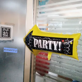 50PC 82X50CM Party Arrow Foil Balloon Party Direction Sign Balloons For Baby Shower Birthday Party Wedding Decoration Supplies 
50PC 82X50CM Party Arrow Foil Balloon Party Direction Sign Balloons For Baby Shower Birthday Party Wedding Decoration Supplies