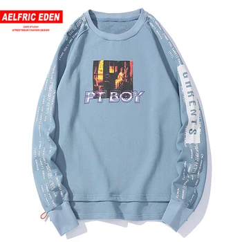 

Aelfric Eden PT Boy Printed Men Sweatshirts 2019 Harajuku Streetwear Long Sleeve Fashion Casual Cotton Oversize Outwear Pullover