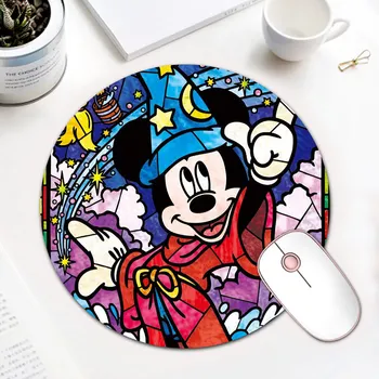 Cartoon Mickey Mouse Mousepad Natural Rubber Mice Mat Round Durable Desktop Mouse Pad Child Gift
Cartoon Mickey Mouse Mousepad Natural Rubber Mice Mat Round Durable Desktop Mouse Pad Child Gift