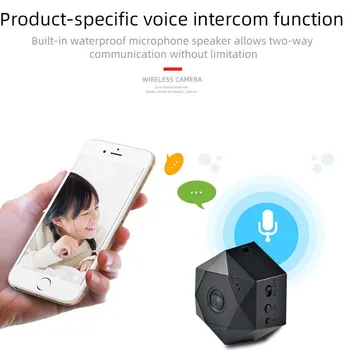 TN-1 Mini Camera WIFI Camera FULL HD 4K/2K/1080P IR Night Vision Waterproof Speaker CMOS Sensor Recorder Camcorder 2 Way Talk
TN-1 Mini Camera WIFI Camera FULL HD 4K/2K/1080P IR Night Vision Waterproof Speaker CMOS Sensor Recorder Camcorder 2 Way Talk