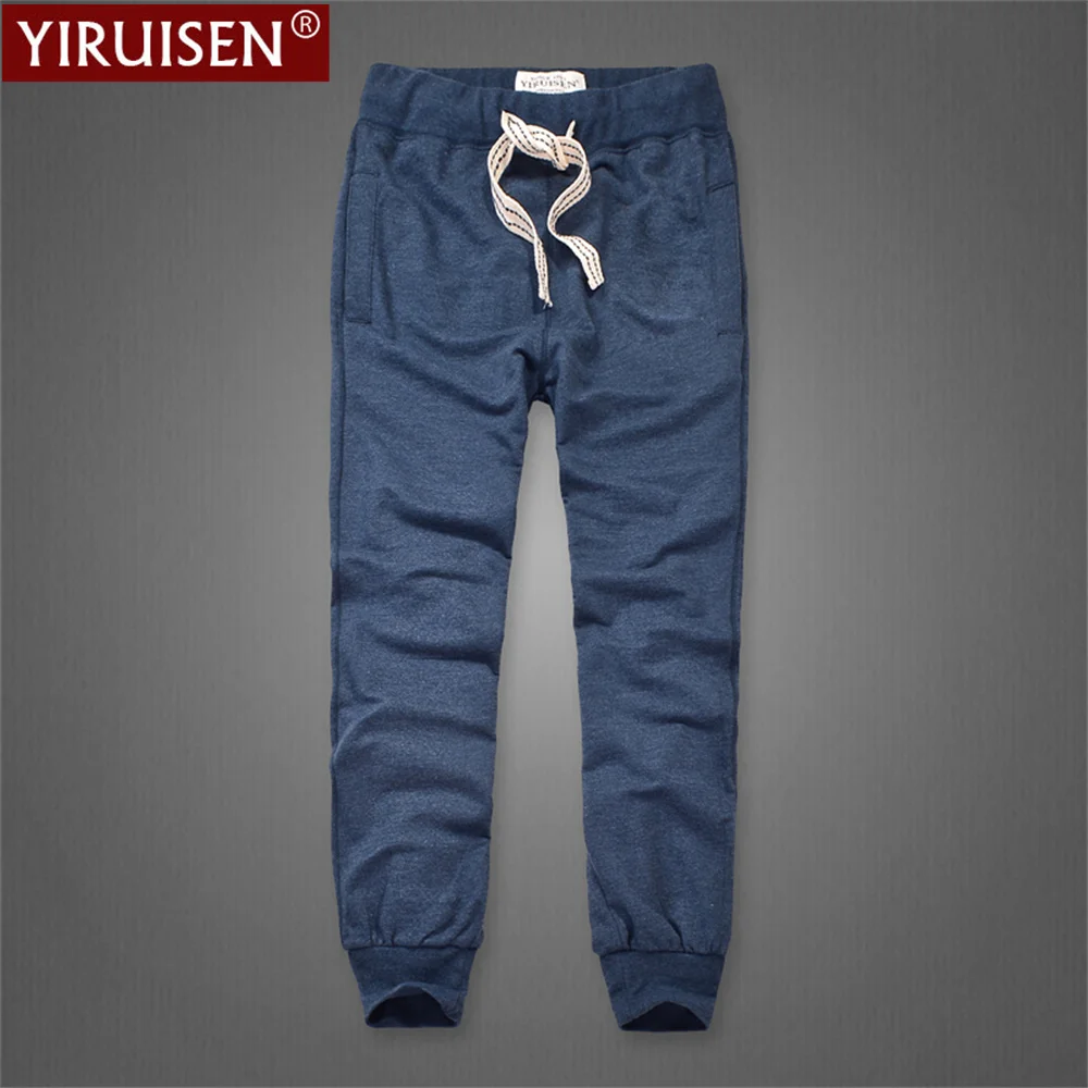 YiRuiSen высококачественные 100% хлопковые спортивные брюки модные повседневные