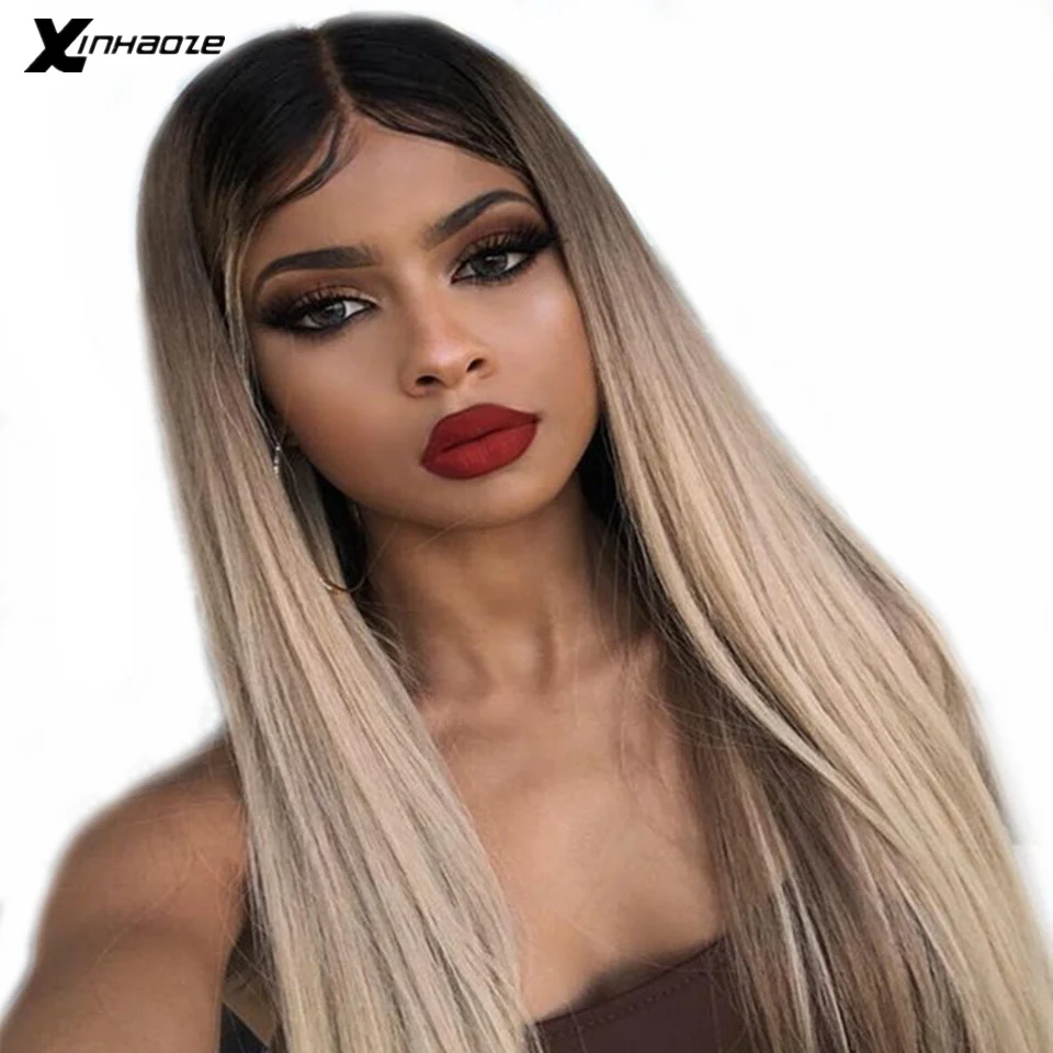 Straight Ombre Color 1B 18 Pre Plucked 13x6 Lace Front Human Hair Wigs With Middle Part Brazilian Remy Lace Front Wig For Women
Straight Ombre Color 1B 18 Pre Plucked 13x6 Lace Front Human Hair Wigs With Middle Part Brazilian Remy Lace Front Wig For Women