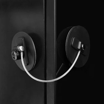 Mayitr Refrigerator Door Lock Twist-Pair Cable Window Restriction Security Locking Children Lock Security Lock
Mayitr Refrigerator Door Lock Twist-Pair Cable Window Restriction Security Locking Children Lock Security Lock