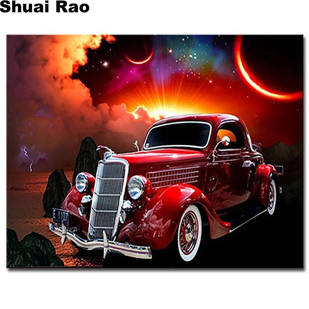 5d diamond painting diy full square drill red car diamond embroidery round diamond mosaic view DIY rhinestone painting home art
5d diamond painting diy full square drill red car diamond embroidery round diamond mosaic view DIY rhinestone painting home art