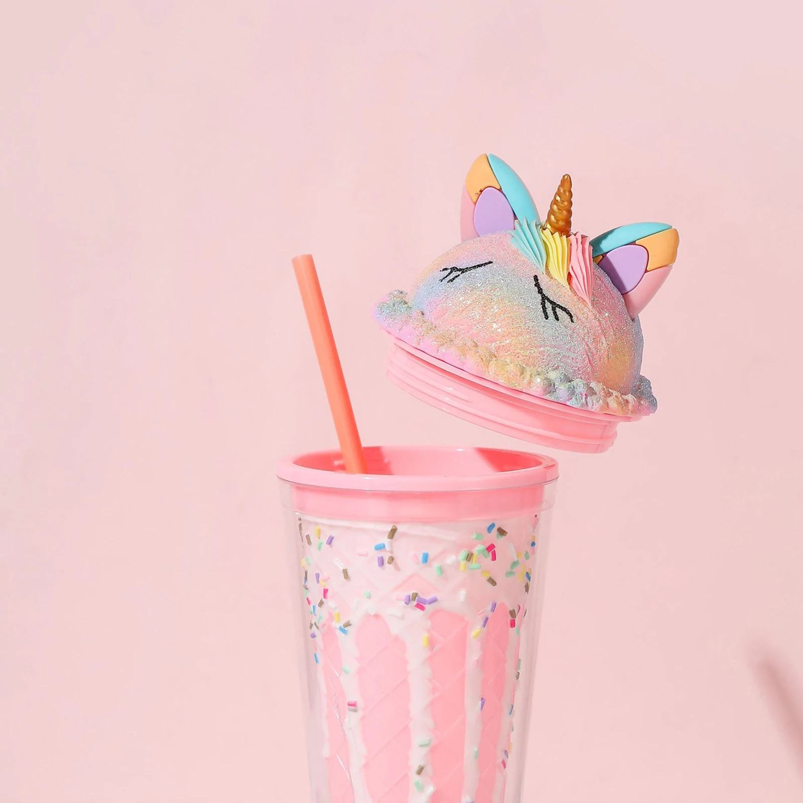 Unicorn Sparkling Rainbow Tumbler Unicorn Sparkling Rainbow Tumbler