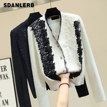 2020 Autumn Clothes for Woman Lace Irregular Knitted Cardigan Coat Women's Sweater Loose Jumper Cardigans
2020 Autumn Clothes for Woman Lace Irregular Knitted Cardigan Coat Women's Sweater Loose Jumper Cardigans
