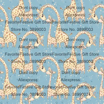 Bedding Decoration Cute Giraffe Tissue Sewing Fat Quarters Telas Quilting Sewing Cloth Crafts Home Textile Patchwork Tecido
Bedding Decoration Cute Giraffe Tissue Sewing Fat Quarters Telas Quilting Sewing Cloth Crafts Home Textile Patchwork Tecido