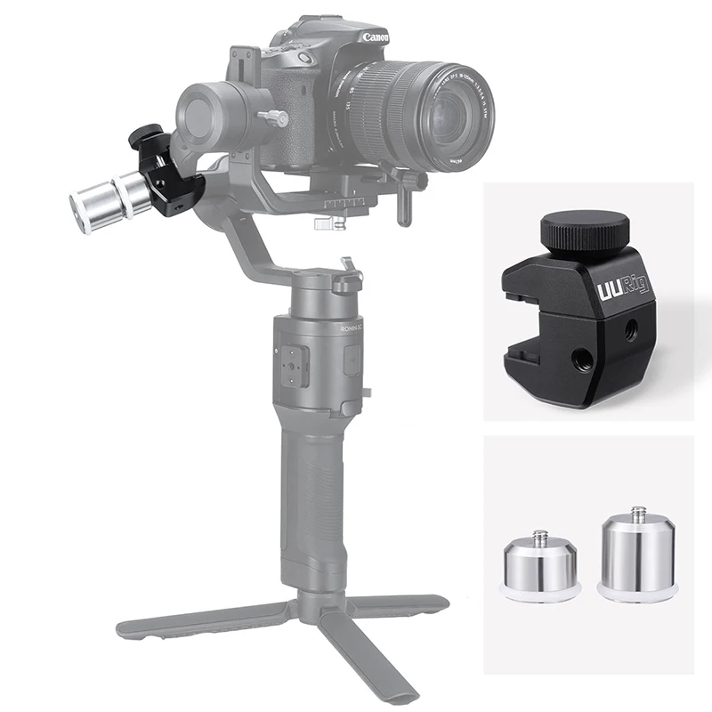 UURig R022 DSLR Gimbal Counter weight для Dji Ronin S SC Zhiyun Feiyu AK2000 AK4000 Weight BMPCC 4K 6K | Электроника