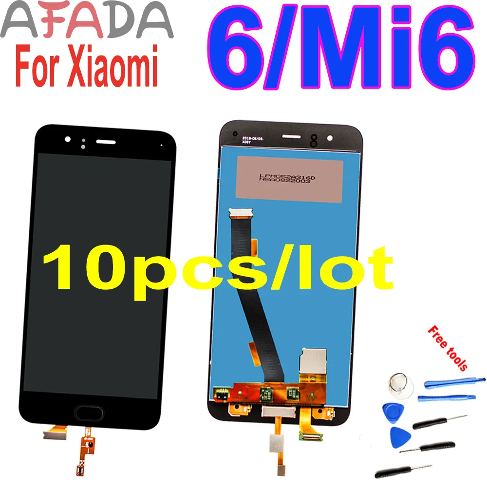 10pcs/lot 5.15" LCD For 6 MI 6 Mi6 M6 MI6 With Fingerprint LCD Display Screen Touch Sensor Digitizer Assembly Screen Replacement
10pcs/lot 5.15" LCD For 6 MI 6 Mi6 M6 MI6 With Fingerprint LCD Display Screen Touch Sensor Digitizer Assembly Screen Replacement