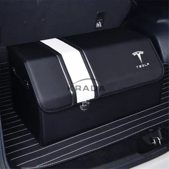 1X Universal Rear Trunk Storage Box For Tesla Model 3 Model S Model X PU Leather Organizer Large Capacity Bag Car Accessories
1X Universal Rear Trunk Storage Box For Tesla Model 3 Model S Model X PU Leather Organizer Large Capacity Bag Car Accessories