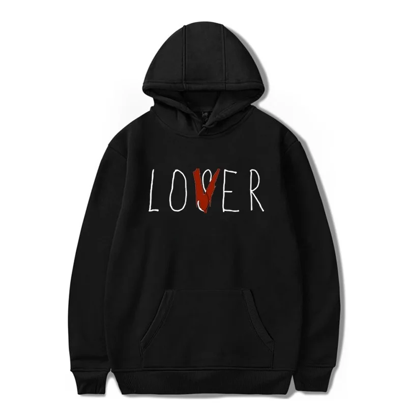 2019 It Chapter Two Lover Printed Hoodies Cozy Sweatshirt Long Sleeve Lover Letter Hoodies 
2019 It Chapter Two Lover Printed Hoodies Cozy Sweatshirt Long Sleeve Lover Letter Hoodies