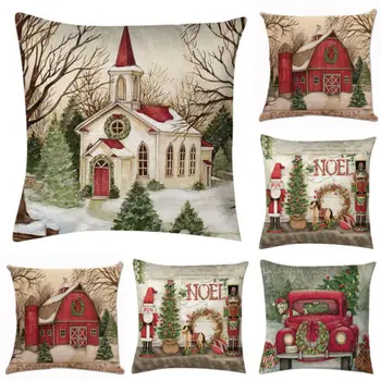 Christmas Pillow Case Glitter Cotton Linen Sofa Throw Cushion Cover Home Decor 
Christmas Pillow Case Glitter Cotton Linen Sofa Throw Cushion Cover Home Decor