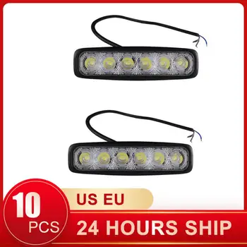 Headlights 12V-24V For Auto Motorcycle Truck Boat Tractor Trailer Offroad Working Light 18W LED Work Light Spotlight
Headlights 12V-24V For Auto Motorcycle Truck Boat Tractor Trailer Offroad Working Light 18W LED Work Light Spotlight