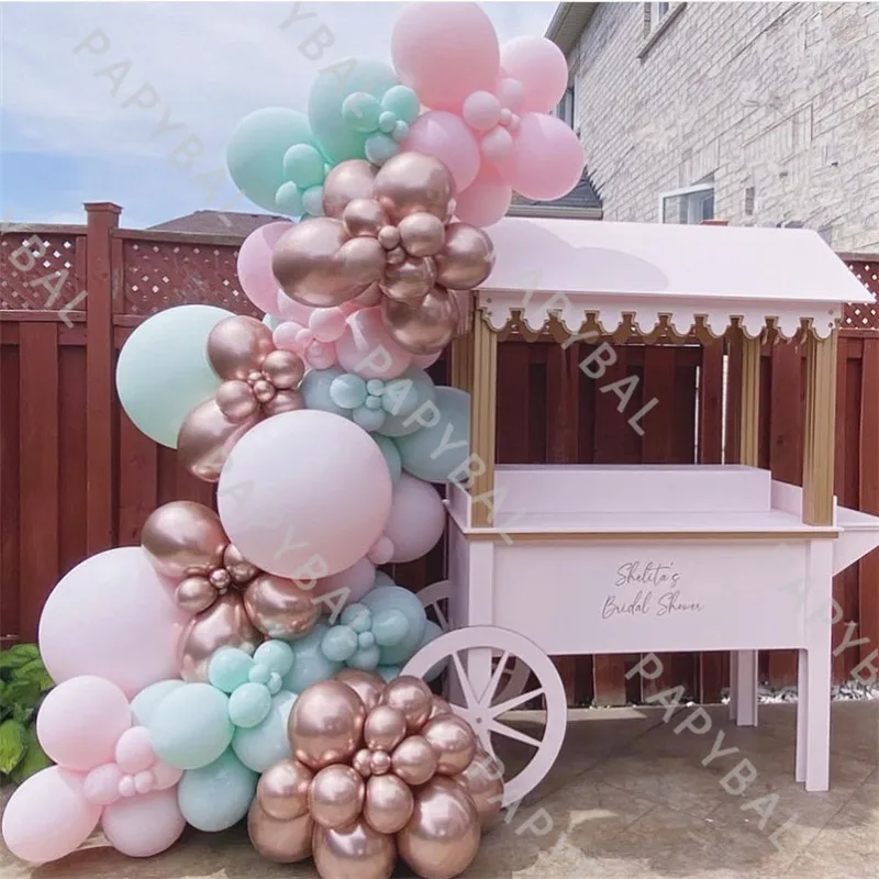 121Pcs Chrome Rose Gold Balloon Arch Garland Kit Macaron Green Balloons Set Wedding Party Decoration Birthday Globos Supplies
121Pcs Chrome Rose Gold Balloon Arch Garland Kit Macaron Green Balloons Set Wedding Party Decoration Birthday Globos Supplies