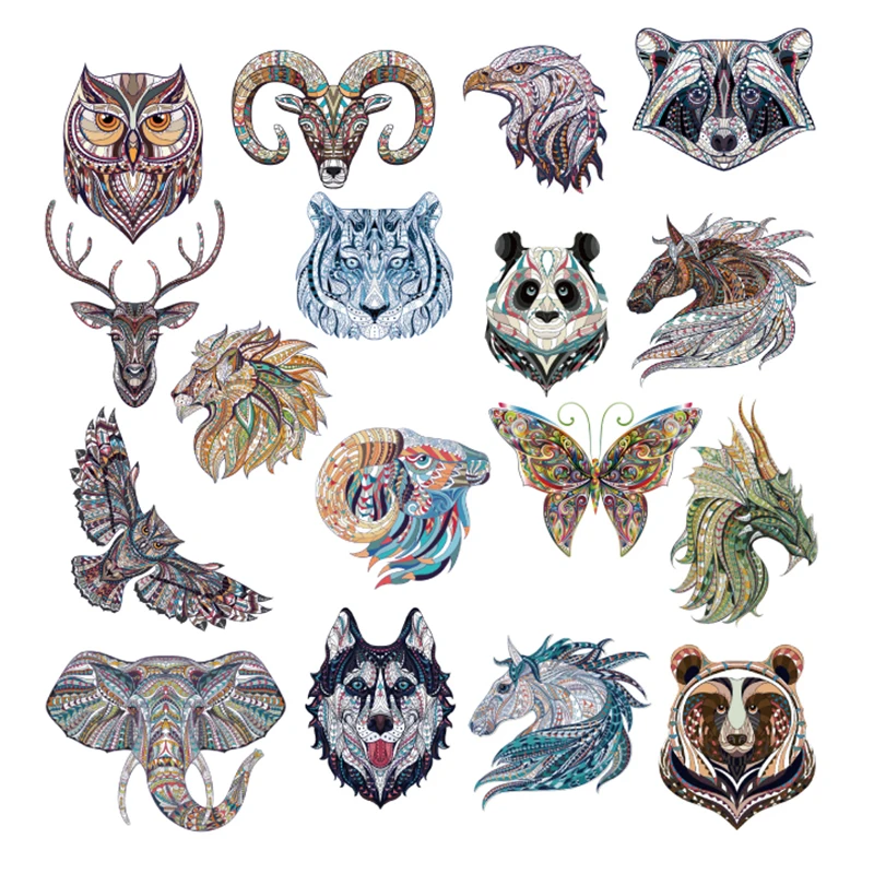 Owl Wolf Butterfly Patch Iron on Animal Patches for Clothing Stickers on Clothes for T-shirt Decor DIY Heat Transfers Appliques
Owl Wolf Butterfly Patch Iron on Animal Patches for Clothing Stickers on Clothes for T-shirt Decor DIY Heat Transfers Appliques