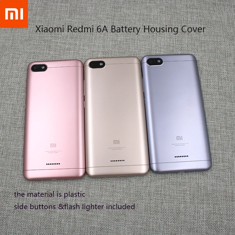 Original for Xiaomi Redmi 6A Replacement Battery Cover Smooth Skin Housing Back Door plastic hard case for redmi 6a with logo
Original for Xiaomi Redmi 6A Replacement Battery Cover Smooth Skin Housing Back Door plastic hard case for redmi 6a with logo