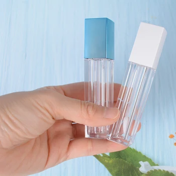 1pc 5.5ml Square Blue White Makeup Liquid Empty Lipstick Lip Gloss Tubes Transparent Cosmetic Refillable Bottles Container
1pc 5.5ml Square Blue White Makeup Liquid Empty Lipstick Lip Gloss Tubes Transparent Cosmetic Refillable Bottles Container