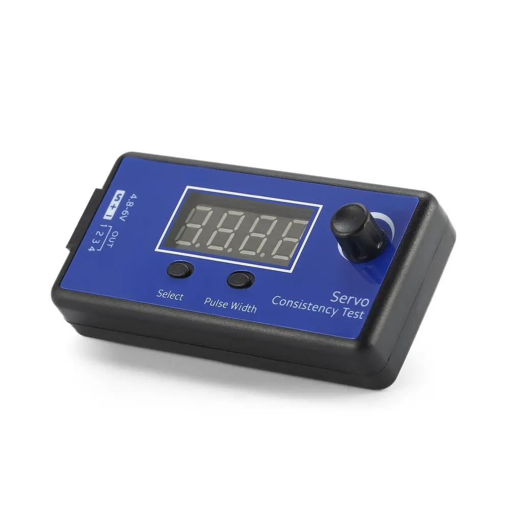 DC 4.8-6V Mini 3 Modes Digital Servo/ESC Consistency Tester Steering Gear Measurement for RC Helicopter Airplane Car Tool
DC 4.8-6V Mini 3 Modes Digital Servo/ESC Consistency Tester Steering Gear Measurement for RC Helicopter Airplane Car Tool