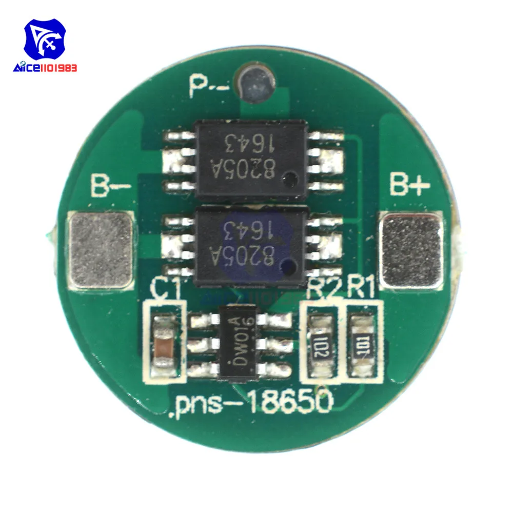 diymore 5PCS/Lot Dual MOS18650 Lithium Li-ion Battery Protection Board 3 Detection Circuit High-Accuracy Low Consumption
diymore 5PCS/Lot Dual MOS18650 Lithium Li-ion Battery Protection Board 3 Detection Circuit High-Accuracy Low Consumption