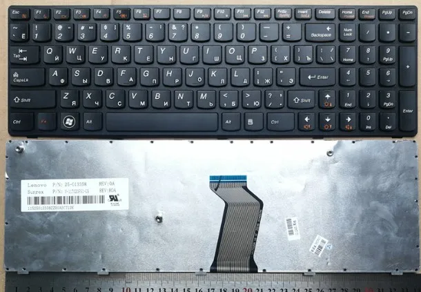 Русская/Американская новая клавиатура для ноутбука Lenovo B570 B575 V570 Z570 Z575
Русская/Американская новая клавиатура для ноутбука Lenovo B570 B575 V570 Z570 Z575