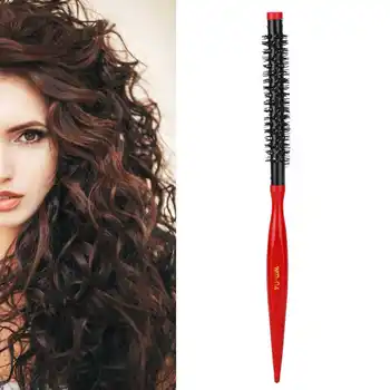 Mini Aluminum Tube Nylon Bristles Round Hair Styling Brush Roll Hairbrush Pointed Tip Handle for Household Hair Styling Tools
Mini Aluminum Tube Nylon Bristles Round Hair Styling Brush Roll Hairbrush Pointed Tip Handle for Household Hair Styling Tools