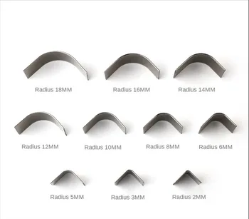 10 Size Shallow Round Leather Cutting Die Japan Knife Arc Shallow Punch Wallet Purse Bag R Corner Puncher Cutter Dies Clutch 
10 Size Shallow Round Leather Cutting Die Japan Knife Arc Shallow Punch Wallet Purse Bag R Corner Puncher Cutter Dies Clutch