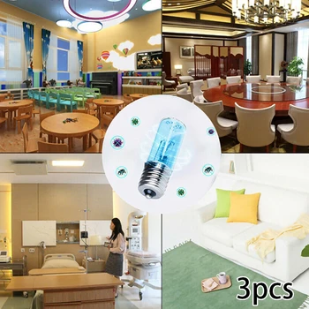 3PCS Ozone Free Anti-Mite Lamps Germicidal Light UV Quartz Glass 3W 9000Hours Home Lamp LED Light Bulb
3PCS Ozone Free Anti-Mite Lamps Germicidal Light UV Quartz Glass 3W 9000Hours Home Lamp LED Light Bulb