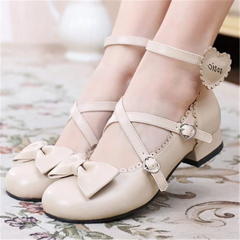 Princess Sweet Girls Bow Buckle Kawaii Tea Party Japanese Cute Anime Lolita Shoes Harujuku Jk Uniform Shoes Feminine Cosplay
Princess Sweet Girls Bow Buckle Kawaii Tea Party Japanese Cute Anime Lolita Shoes Harujuku Jk Uniform Shoes Feminine Cosplay