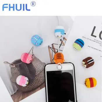 Cute Cartoon Cable Protector Data Line Cord Protector Protective Case Cable Winder Cover For iPhone USB Charging Cable Protector
Cute Cartoon Cable Protector Data Line Cord Protector Protective Case Cable Winder Cover For iPhone USB Charging Cable Protector