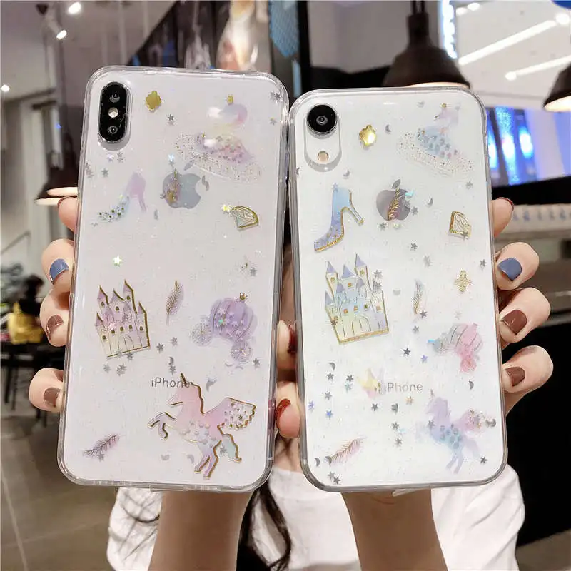 Glitter Bling Castle Epoxy Clear Soft Case For Samsung Galaxy S8 S9 S10 Plus S10e Note 8 9 10 Plus Note 20 S20 Ultra Phone Cover
Glitter Bling Castle Epoxy Clear Soft Case For Samsung Galaxy S8 S9 S10 Plus S10e Note 8 9 10 Plus Note 20 S20 Ultra Phone Cover