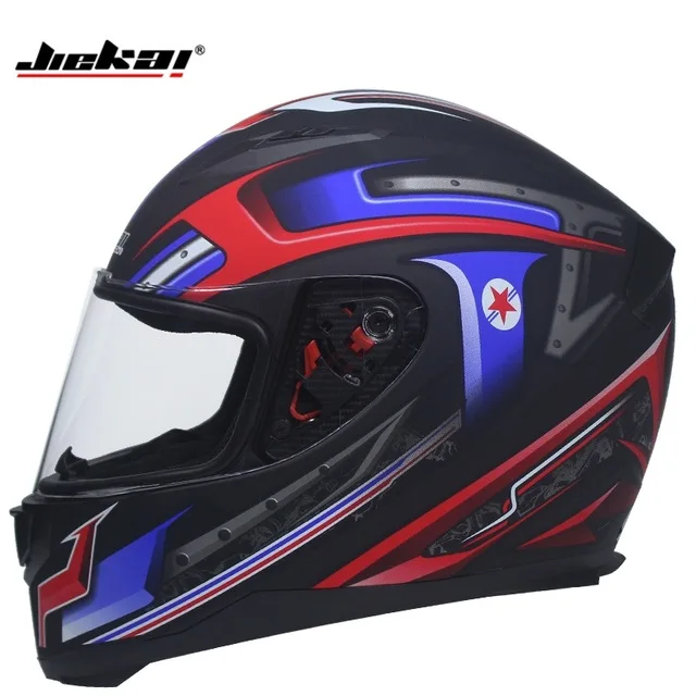 

JIEKAI Four Seans Full Face Classic Motorcycle Go kart helmet MTB ATV Motorbike headguard casque casco capacete V