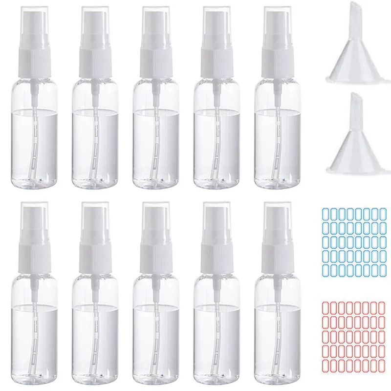 10Pcs 30/50/100ML Empty Spray Bottle Set Refillable Bottle Perfume Bottles Easy to Carry and Fill Mini Empty Spray for Travel
10Pcs 30/50/100ML Empty Spray Bottle Set Refillable Bottle Perfume Bottles Easy to Carry and Fill Mini Empty Spray for Travel