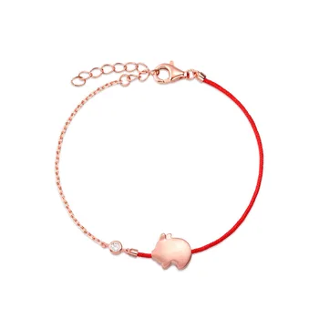 La Monada 925 Sterling Silver Fashion Red Rope Pig Crystal Jewelry Charm Bracelets Red Thread Line Bracelets For Women Gold
La Monada 925 Sterling Silver Fashion Red Rope Pig Crystal Jewelry Charm Bracelets Red Thread Line Bracelets For Women Gold