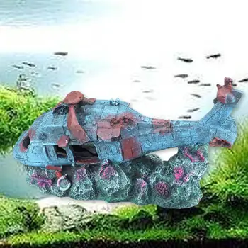 Aquarium Fish Tank Landscaping Decoration Vintage Home Resin Wrecked Aircraft
Aquarium Fish Tank Landscaping Decoration Vintage Home Resin Wrecked Aircraft