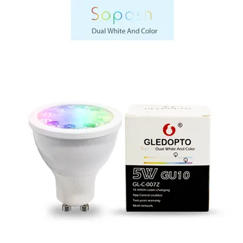 Zigbee Dimmable LED Smart Bulb Dual White Color GU10 5W Spotlight Bulb APP Control Timer Mode
Zigbee Dimmable LED Smart Bulb Dual White Color GU10 5W Spotlight Bulb APP Control Timer Mode