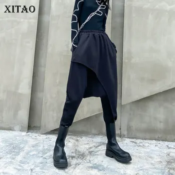 XITAO Pleated Harem Pants Fashion Women Black Elastic Waist Pocket Small Fresh Casual Style 2020 Autumn Full Length Pants ZP3458
XITAO Pleated Harem Pants Fashion Women Black Elastic Waist Pocket Small Fresh Casual Style 2020 Autumn Full Length Pants ZP3458