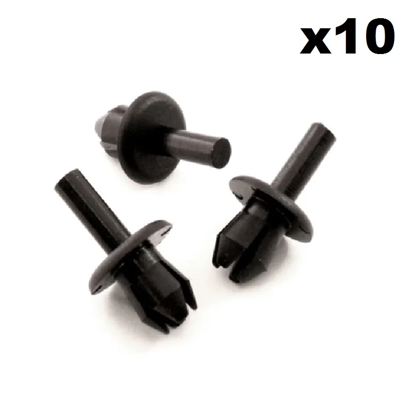 

10x For Vauxhall Astra Bumper Clips 2004-2010 (Mk5 / H)- Front Bumper Plastic Rivets