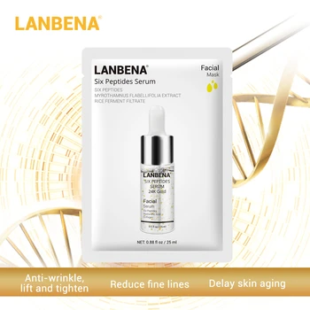 LANBENA 24K Gold Facial Mask Ati Aging Moisturizing Skin Care Remover Dark Circles Elastic Face Water Locking Sheet Mask 5PCS
LANBENA 24K Gold Facial Mask Ati Aging Moisturizing Skin Care Remover Dark Circles Elastic Face Water Locking Sheet Mask 5PCS
