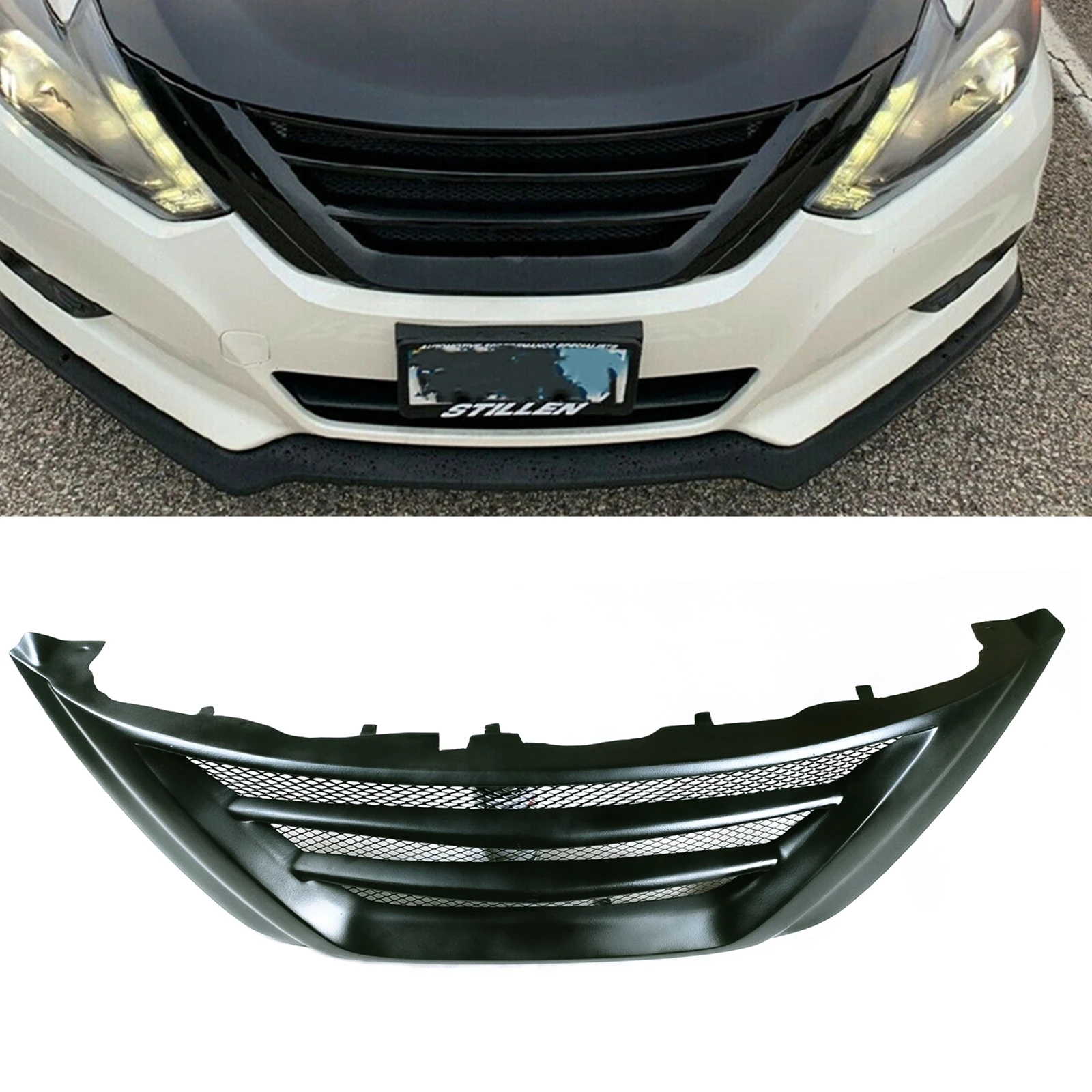 Racing Grill For Nissan Teana Altima 2016 2017 2018 Front Grille Fiberglass/Carbon Fiber Upper Bumper Hood Mesh Body Kit Grating
Racing Grill For Nissan Teana Altima 2016 2017 2018 Front Grille Fiberglass/Carbon Fiber Upper Bumper Hood Mesh Body Kit Grating