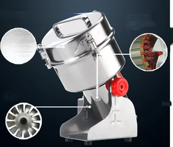 Multifunction Swing Type 700g Portable Grinder Herb Flood Flour Pulverizer Food Mill Grinding Machine 36000r/min Brand new RH
Multifunction Swing Type 700g Portable Grinder Herb Flood Flour Pulverizer Food Mill Grinding Machine 36000r/min Brand new RH