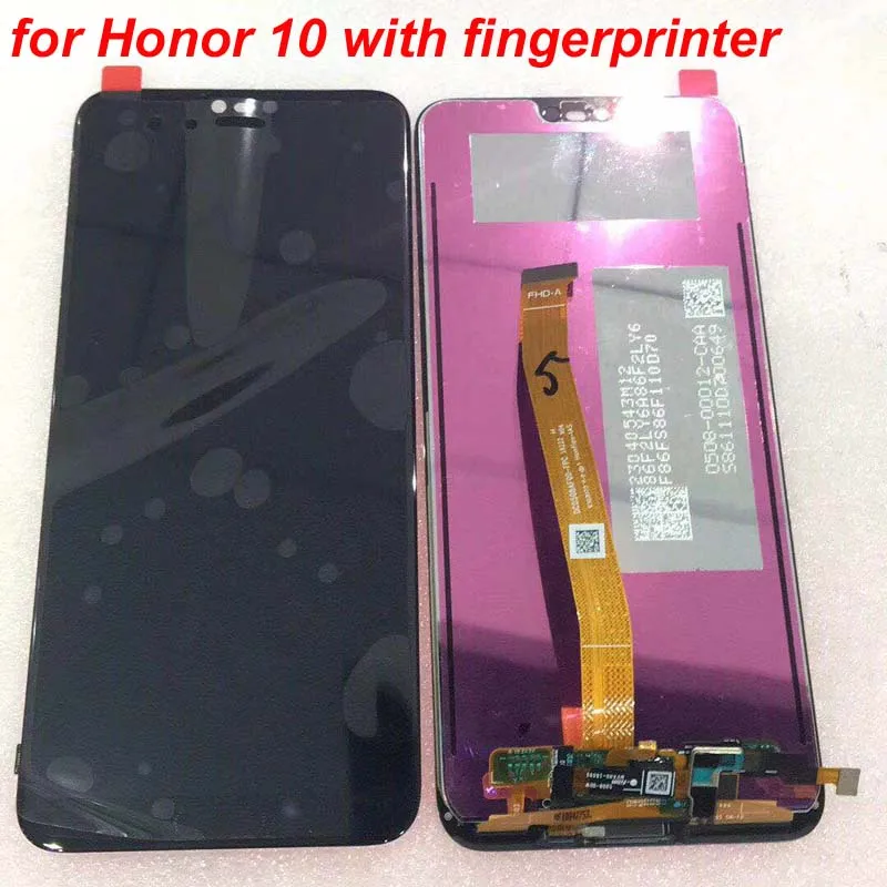 Original Tested 5.8' For Huawei Honor 10 honor10 LCD Display +Touch Screen Digitizer Assembly Replacement +fingerprint COL-L29
Original Tested 5.8' For Huawei Honor 10 honor10 LCD Display +Touch Screen Digitizer Assembly Replacement +fingerprint COL-L29