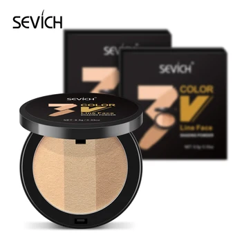 Sevich 3 colors Face Shading Powder Contour Powder Palette Makeup Shading Powder Contour 3D Face Face & neck Bronzer Cosmetic 
Sevich 3 colors Face Shading Powder Contour Powder Palette Makeup Shading Powder Contour 3D Face Face & neck Bronzer Cosmetic