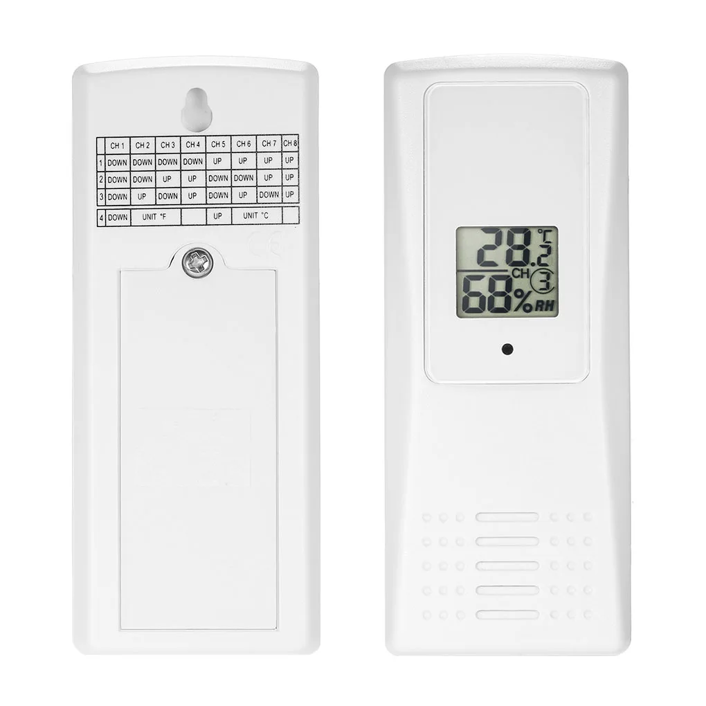 2019 New Outdoor Indoor Wireless Digital Thermometer Thermo-Hygrometer Display Emitter Temperature Humidometer Remote Sensor
2019 New Outdoor Indoor Wireless Digital Thermometer Thermo-Hygrometer Display Emitter Temperature Humidometer Remote Sensor