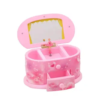 1PC Handmade Exquisite Desktop Beautiful Portable Girl Music Box Jewelry Organizer Musical Casket for Valentines Day Anniversary
1PC Handmade Exquisite Desktop Beautiful Portable Girl Music Box Jewelry Organizer Musical Casket for Valentines Day Anniversary